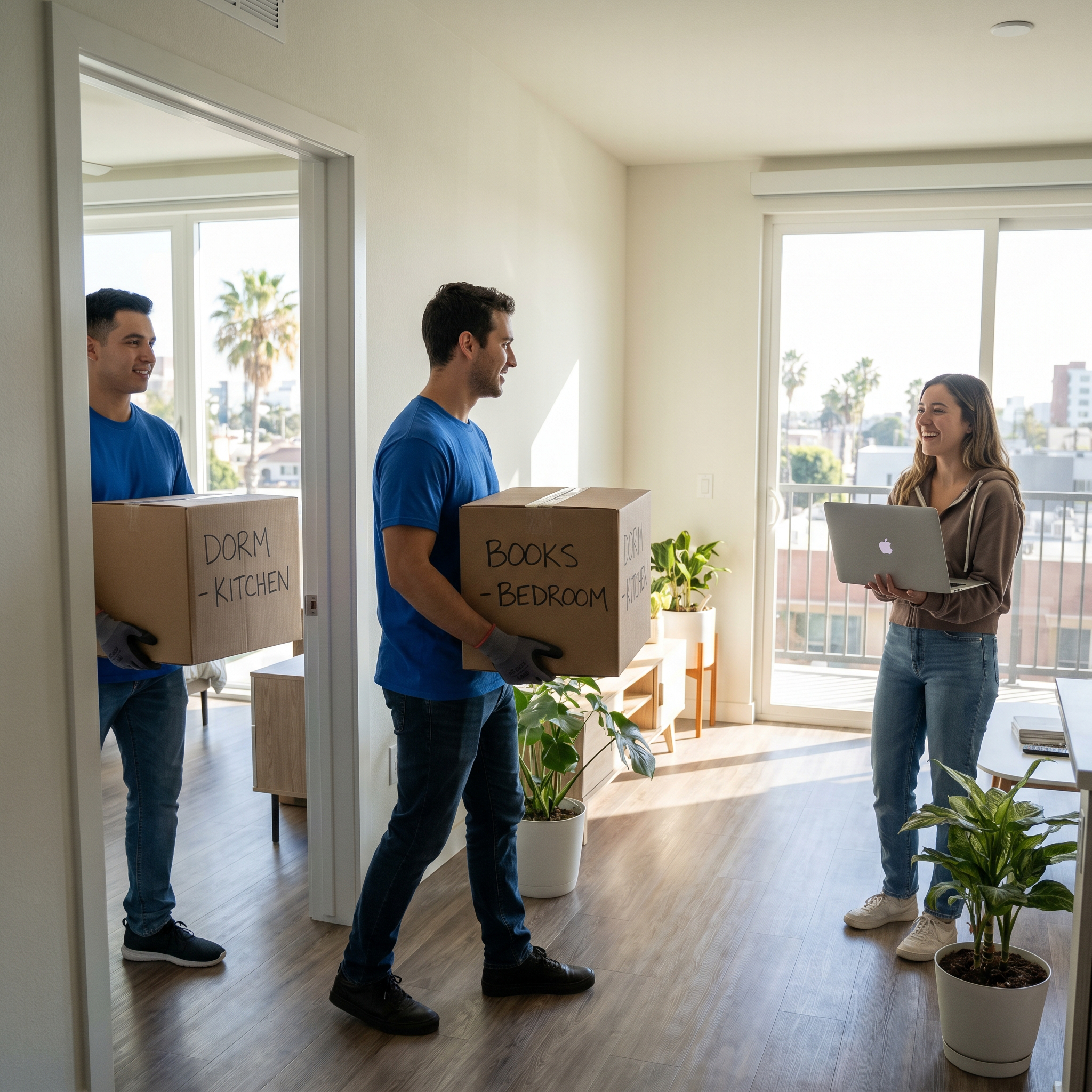 AJ Moving Help crew loading a truck in Orlando
